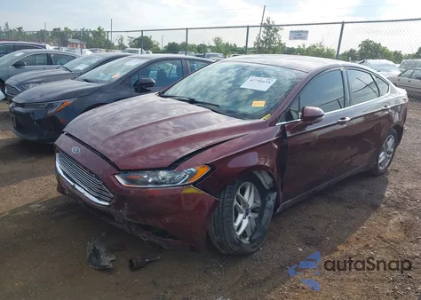 2016 Ford Fusion Se z USA, uszkodzony, nr VIN 3FA6P0H76GR395731